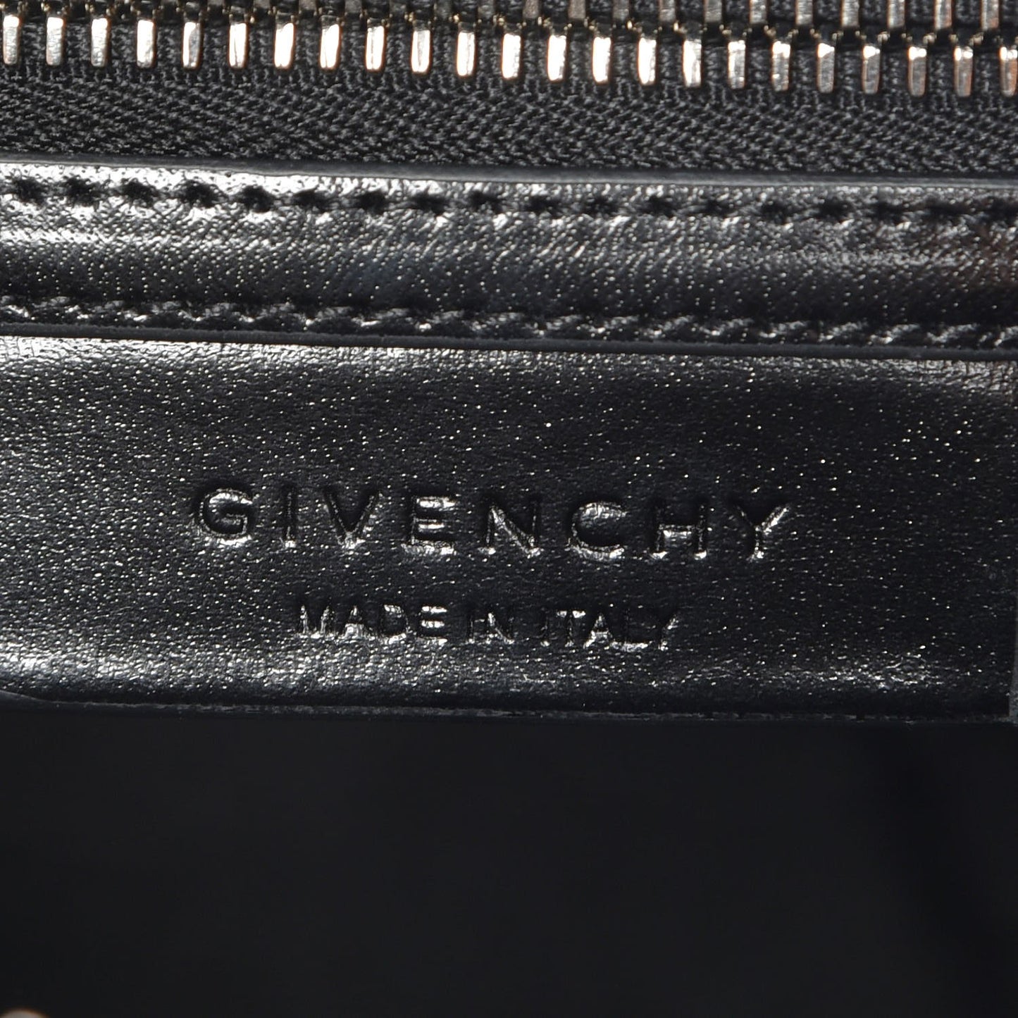Shiny Lord Calfskin Mini Antigona Black