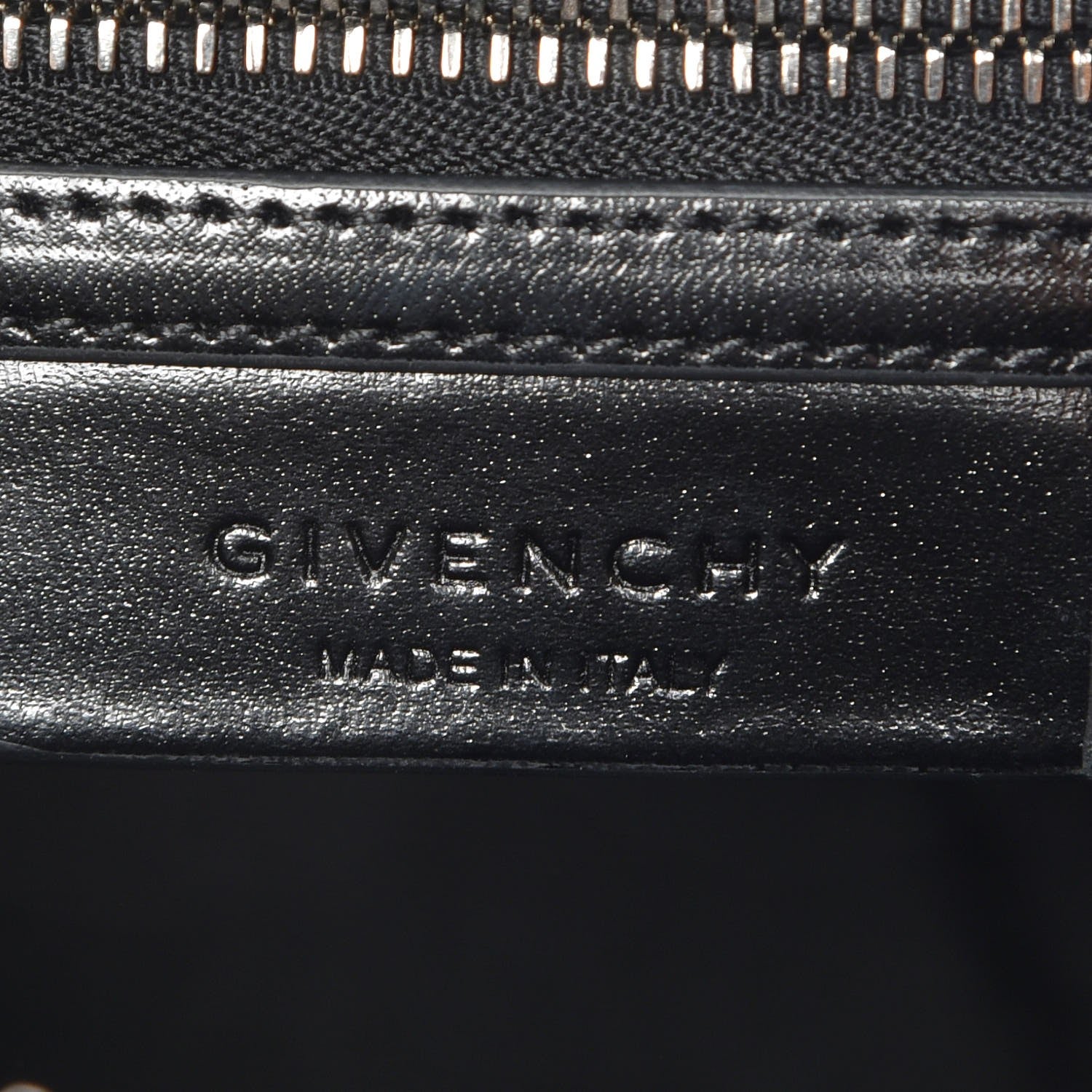 Givenchy Shiny Lord Calfskin Mini Antigona Black 7 of 8