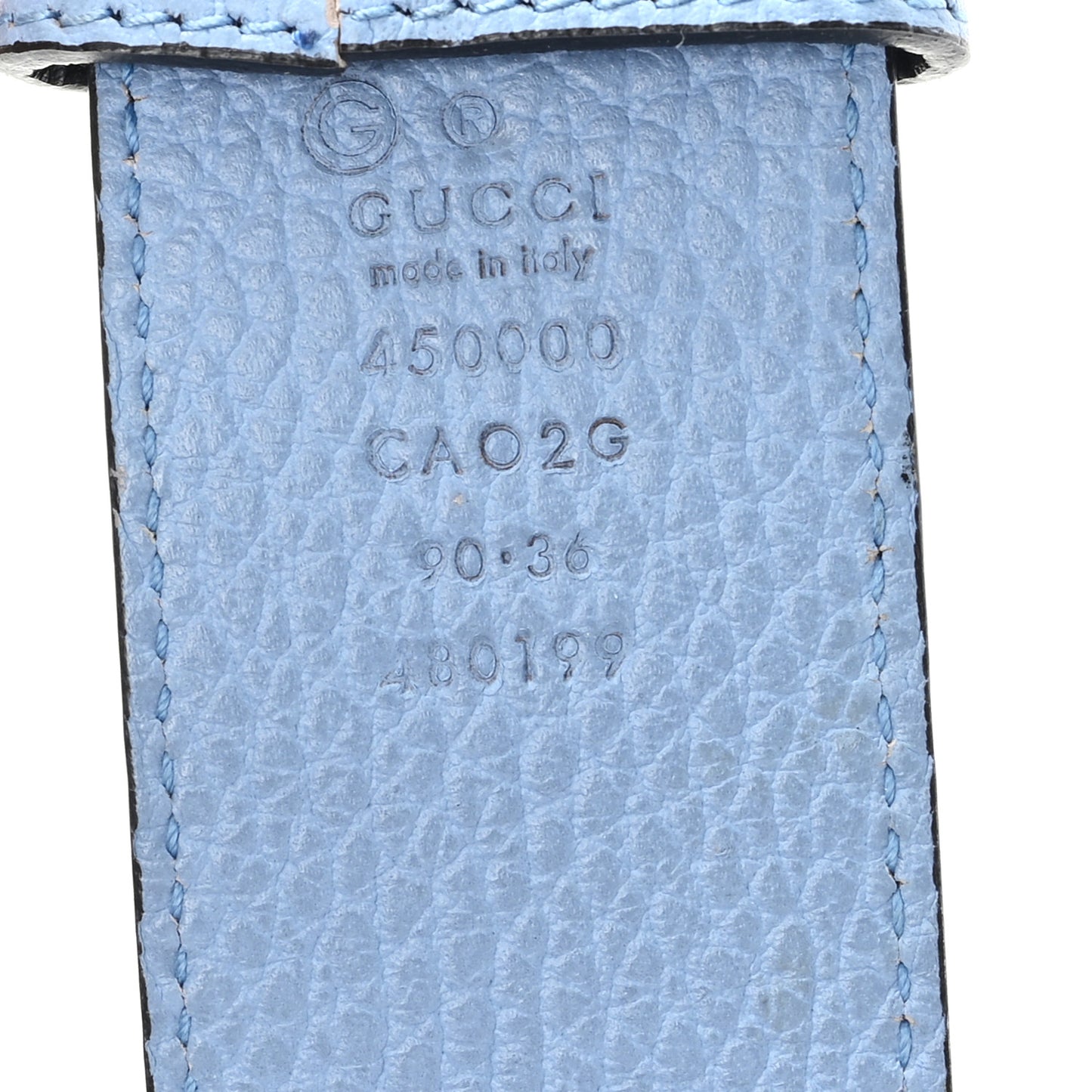 Dollar Calfskin 1973 Reversible Belt 90 36 Black Mineral Blue