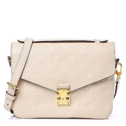 Louis Vuitton Empreinte Pochette Metis Creme 1 of 13