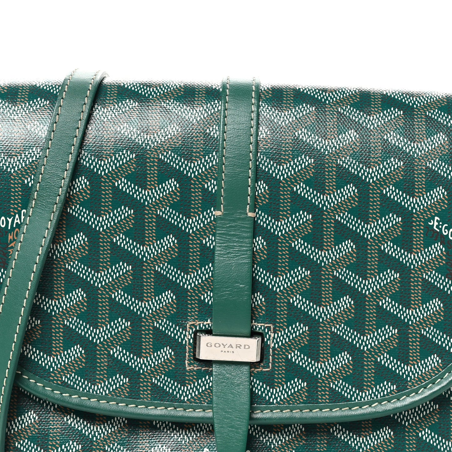 Goyardine Belvedere II PM Messenger Bag Green