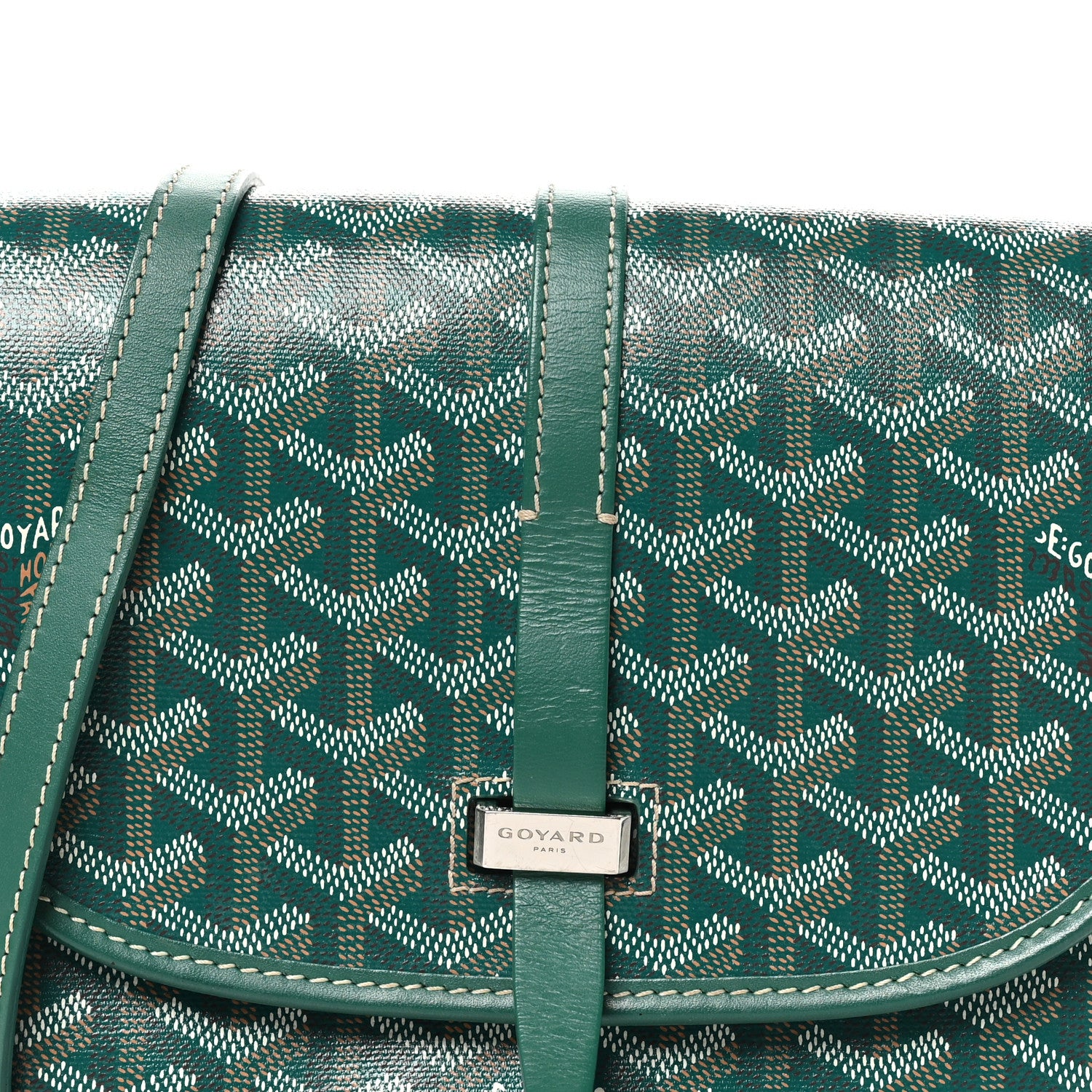Goyard Goyardine Belvedere II PM Messenger Bag Green 7 of 9