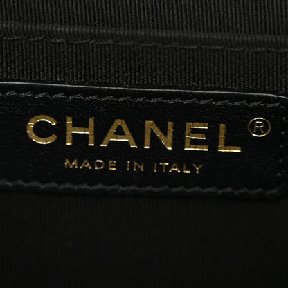 Chanel Calfskin Quilted Medium Boy Flap Black 6 of 11