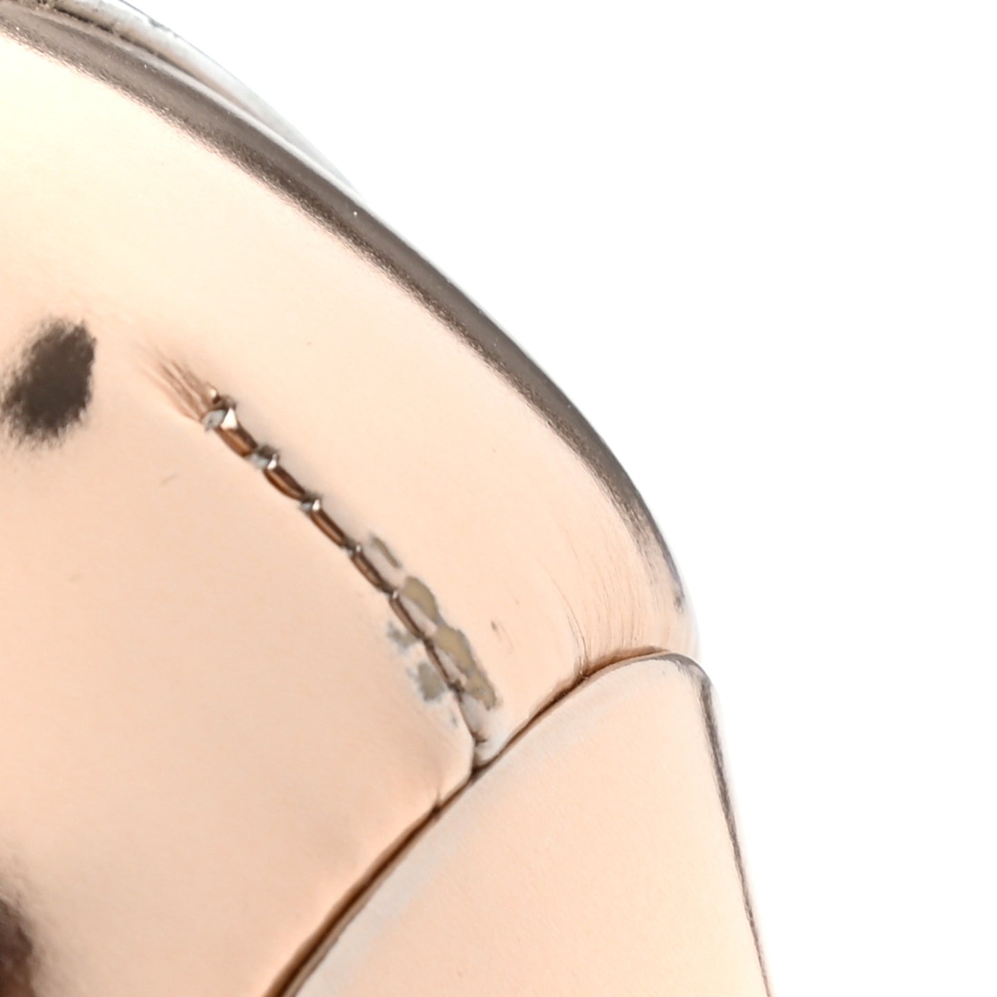 Nappa Patent Veau Mirror Eklectica 120 Pumps 37 Silver