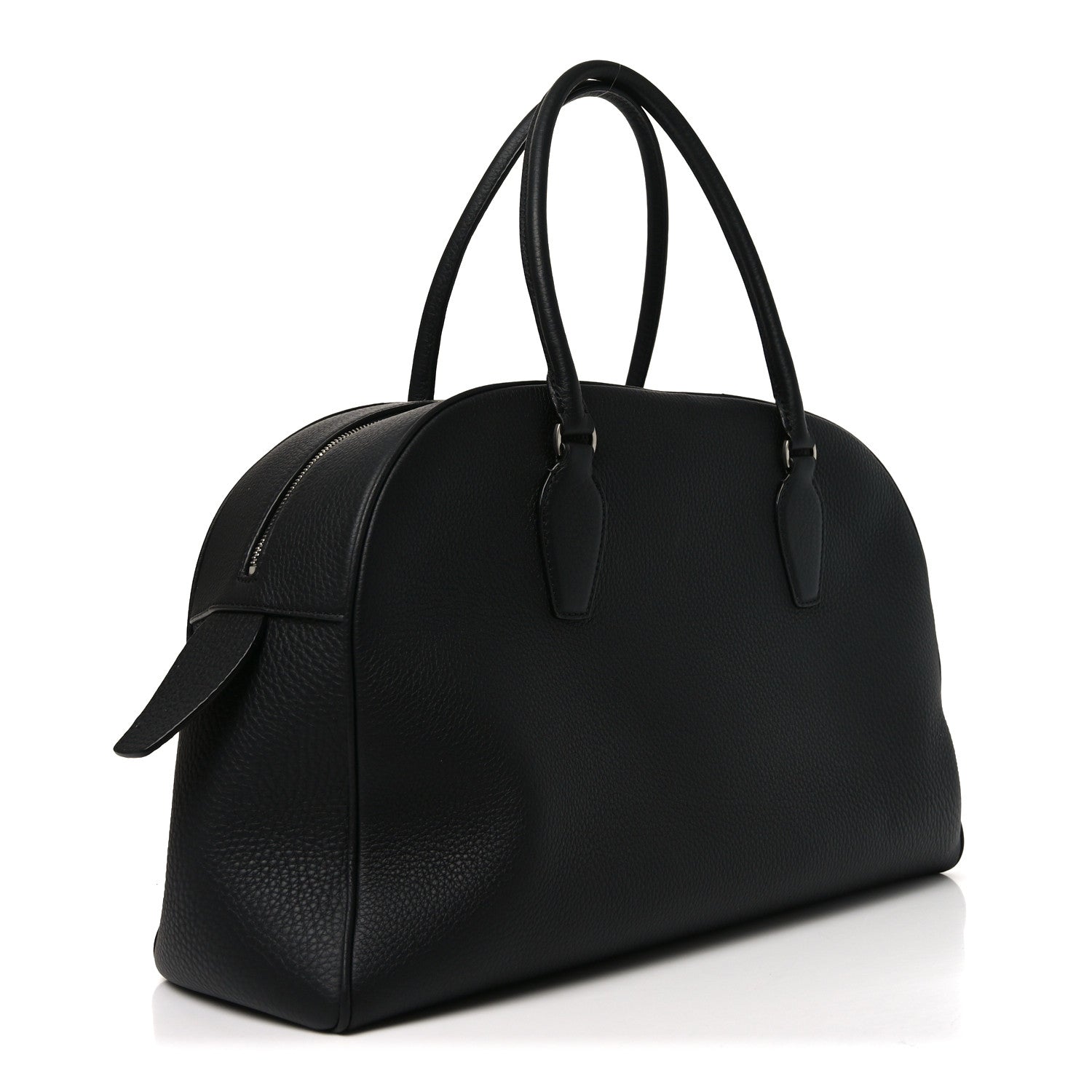 The Row Matte Grained Calfskin India 15.75 Black 3 of 9