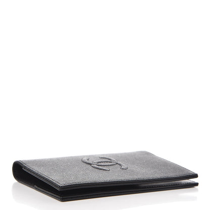 Chanel Caviar Timeless Passport Holder Black 4 of 8