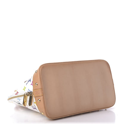 Louis Vuitton Monogram Multicolor Alma White 4 of 10