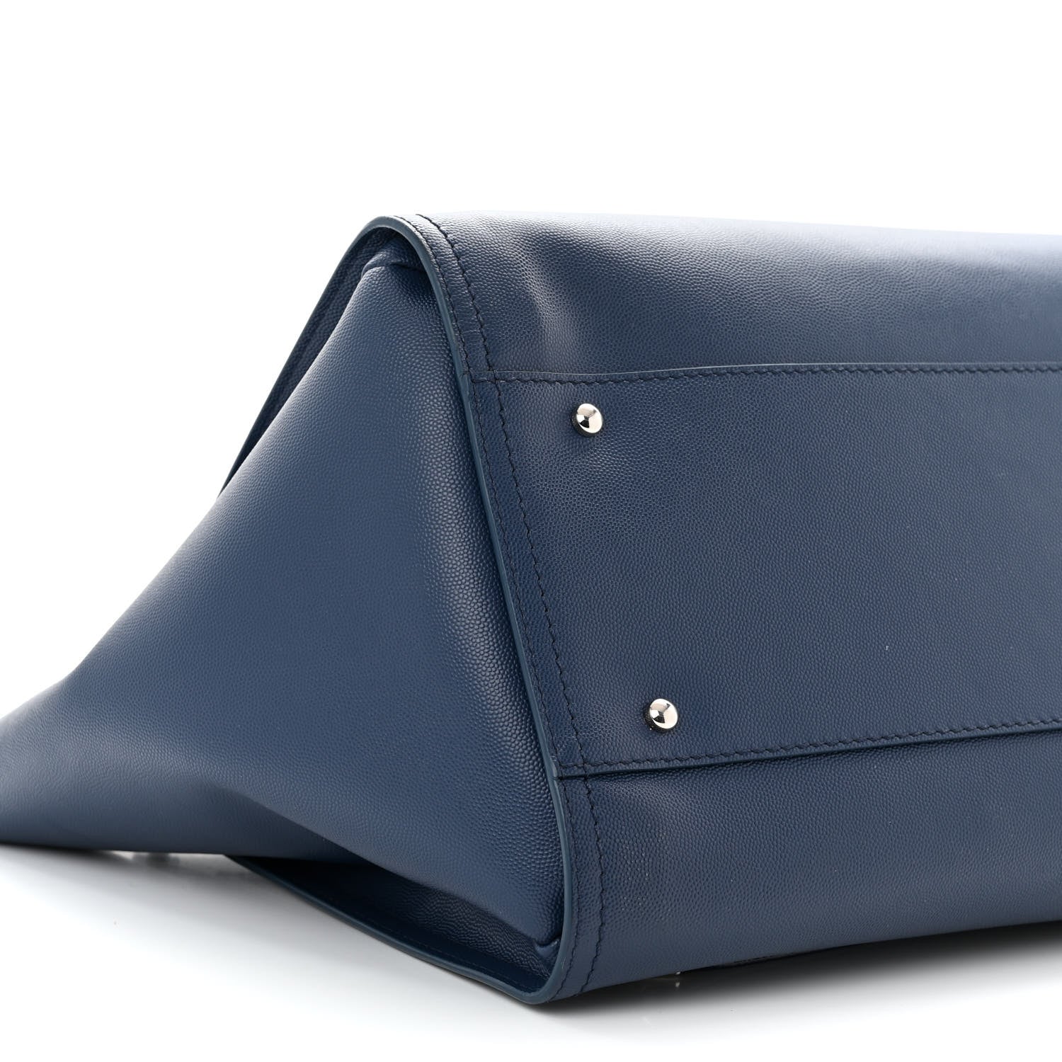 Chanel Caviar Large Studded Deauville Tote Navy 9 of 12