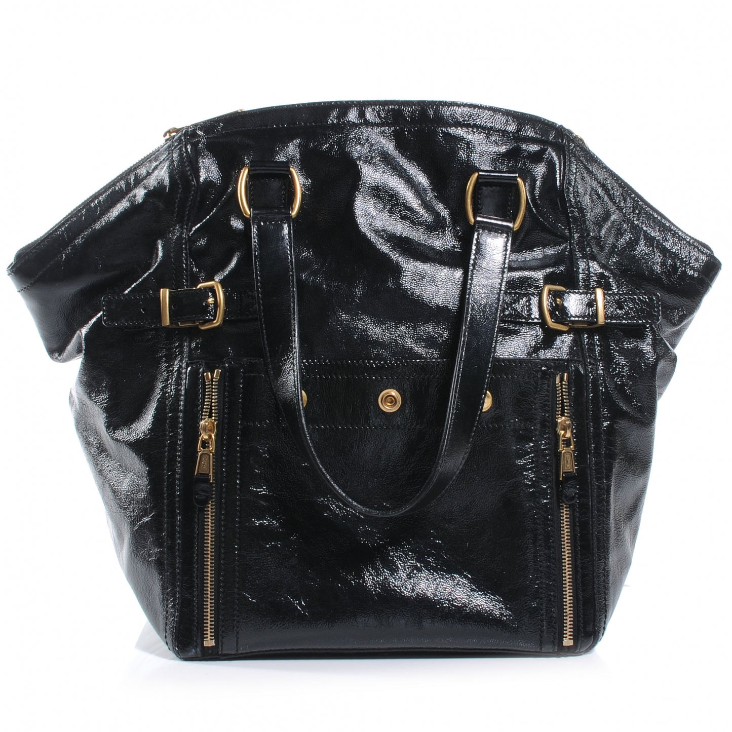 Patent Medium Downtown Black