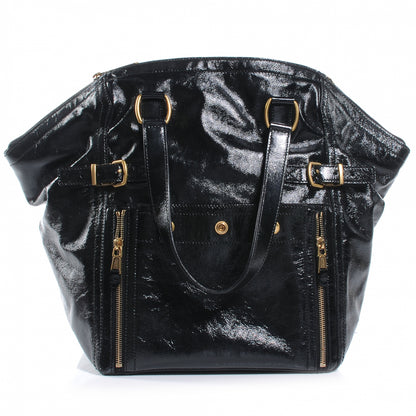 Saint Laurent Patent Medium Downtown Black 1 of 7