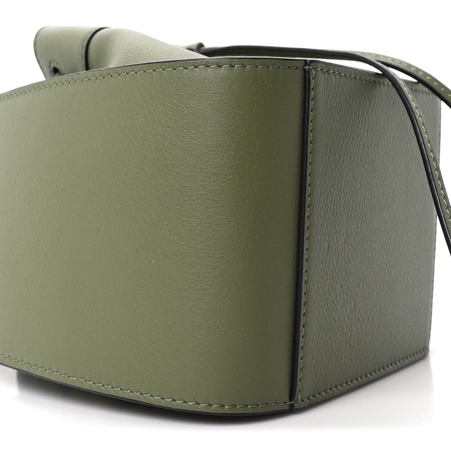 Calfskin Mini Hammock Shoulder Bag Avocado