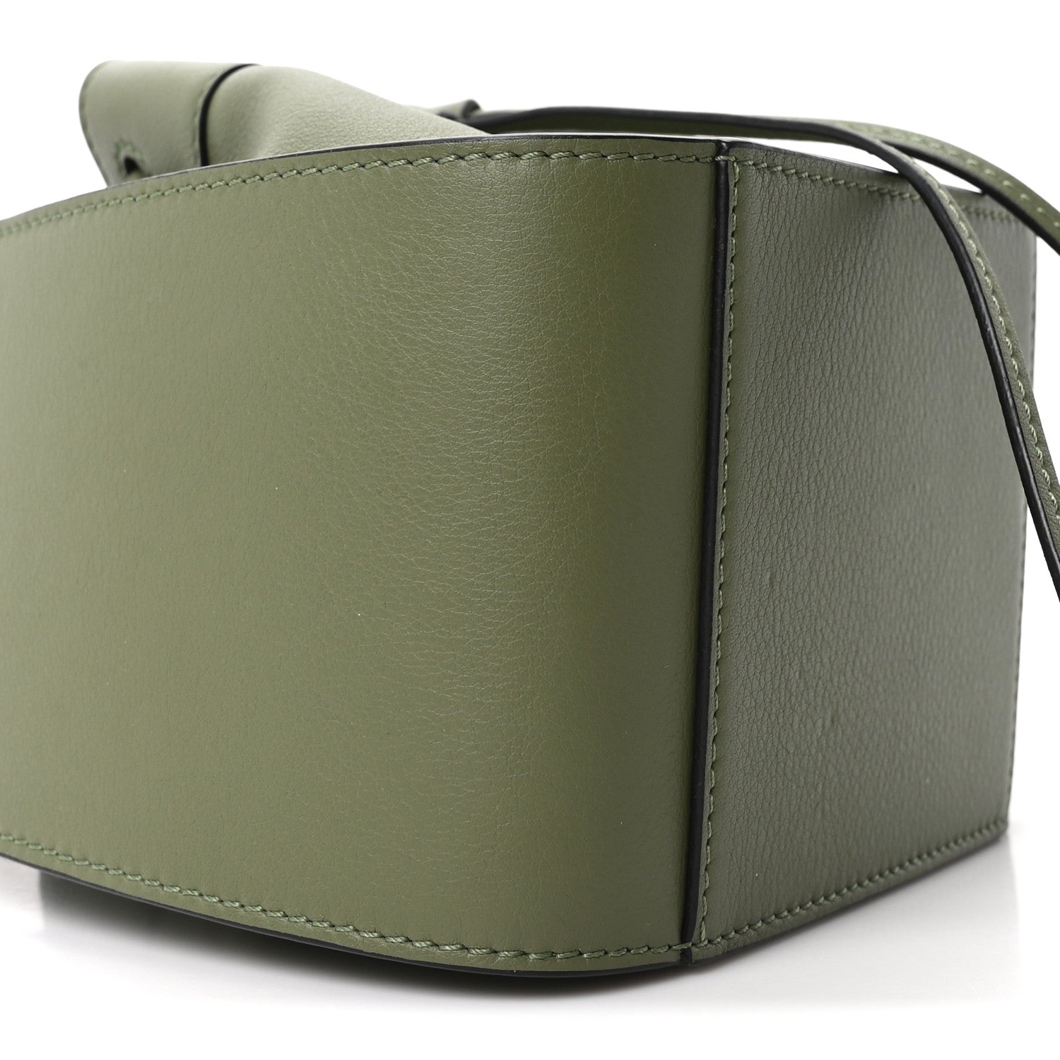 Loewe Calfskin Mini Hammock Shoulder Bag Avocado 9 of 10