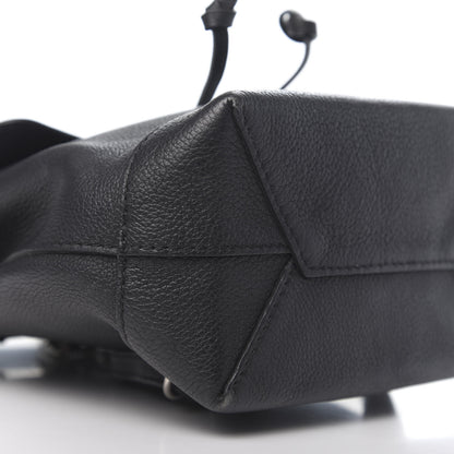 Louis Vuitton Calfskin Lockme Mini Backpack Black 11 of 14