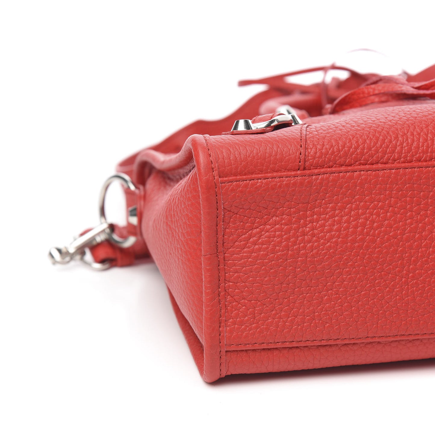 Vibrato Calfskin Classic Silver Hardware S City Rouge Cerise