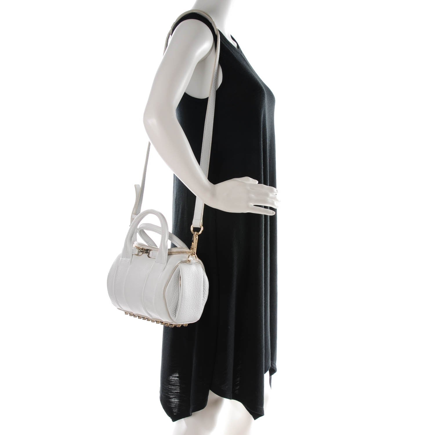 Alexander Wang Pebbled Lambskin Mini Rockie Peroxide 2 of 7