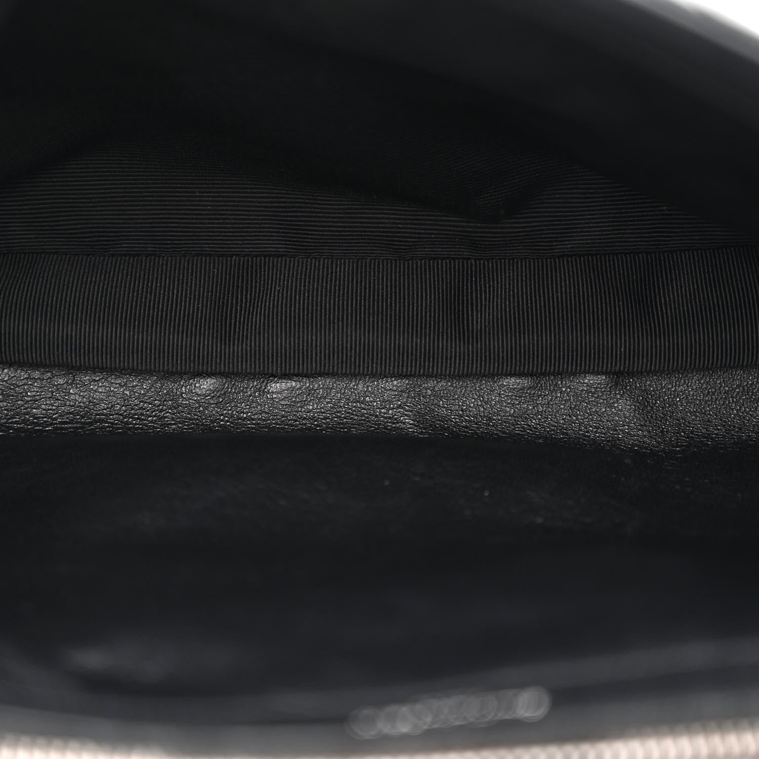 Saint Laurent Sheepskin Matelasse Chevron Monogram Large College Satchel Black 5 of 16
