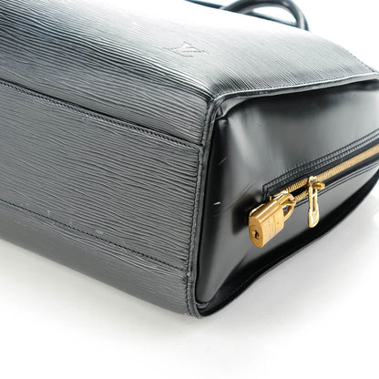 Louis Vuitton Epi Sorbonne Briefcase Black 2 of 10