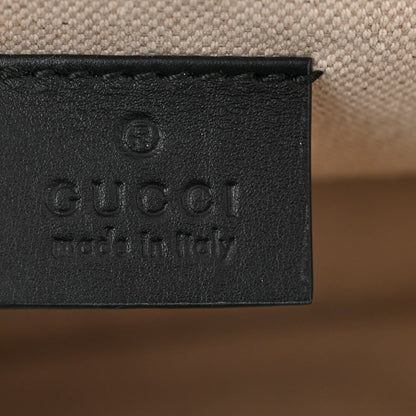 Gucci Cross Stitch Canvas Medium Dionysus Shoulder Bag Black Multicolor 6 of 10