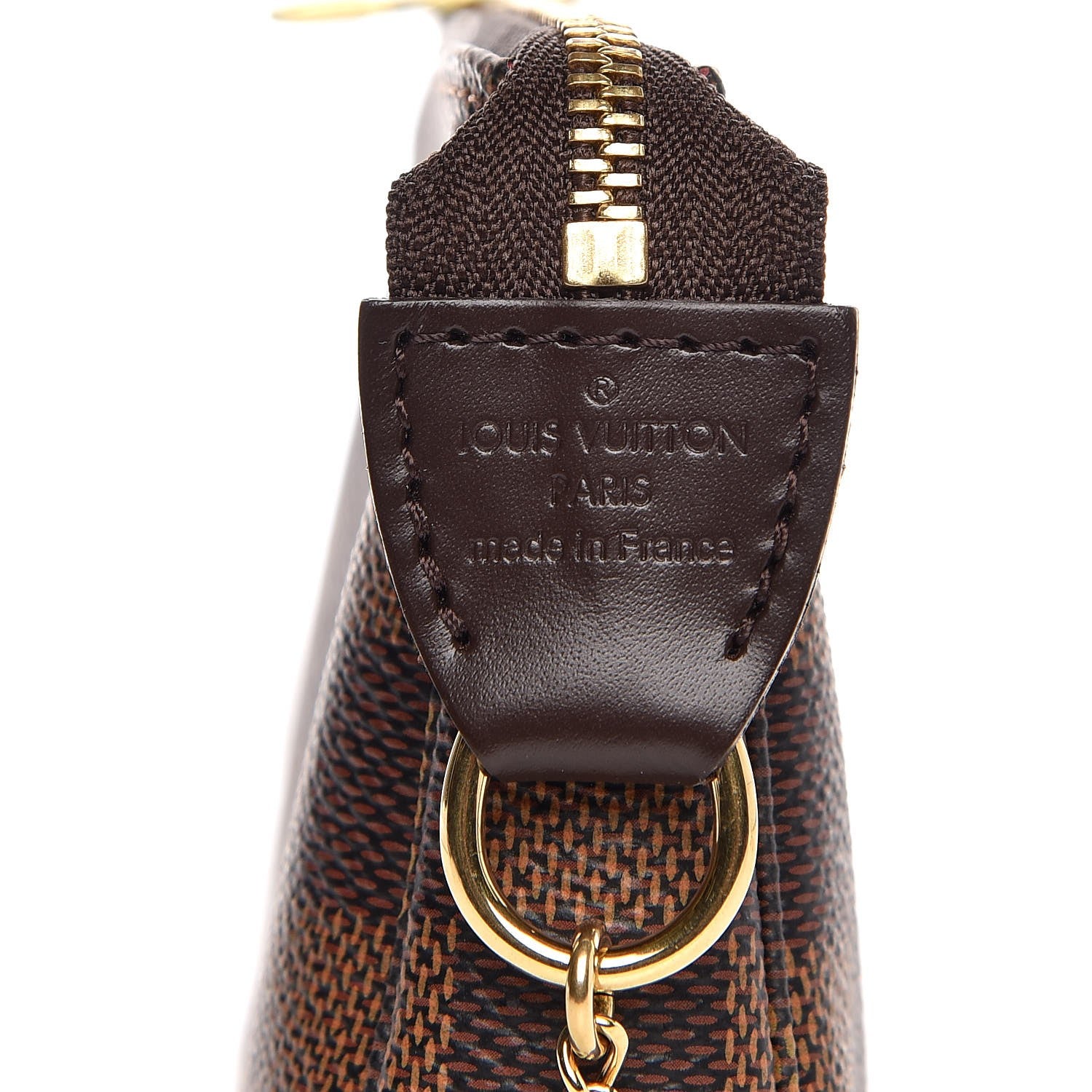 Louis Vuitton Damier Ebene Mini Pochette Accessories 4 of 6