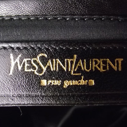 Saint Laurent Leather Tribute Tote Pewter 6 of 10