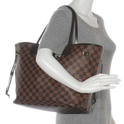 Louis Vuitton Damier Ebene Neverfull MM 2 of 8
