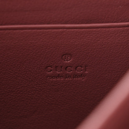 Gucci GG Supreme Monogram Blooms Mini Dionysus Chain Wallet Beige Multicolor Dry Rose 6 of 11