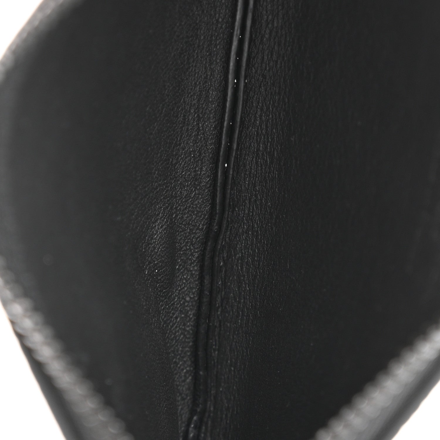 Louis Vuitton Grained Calfskin Aerogram Key Pouch Black 5 of 7
