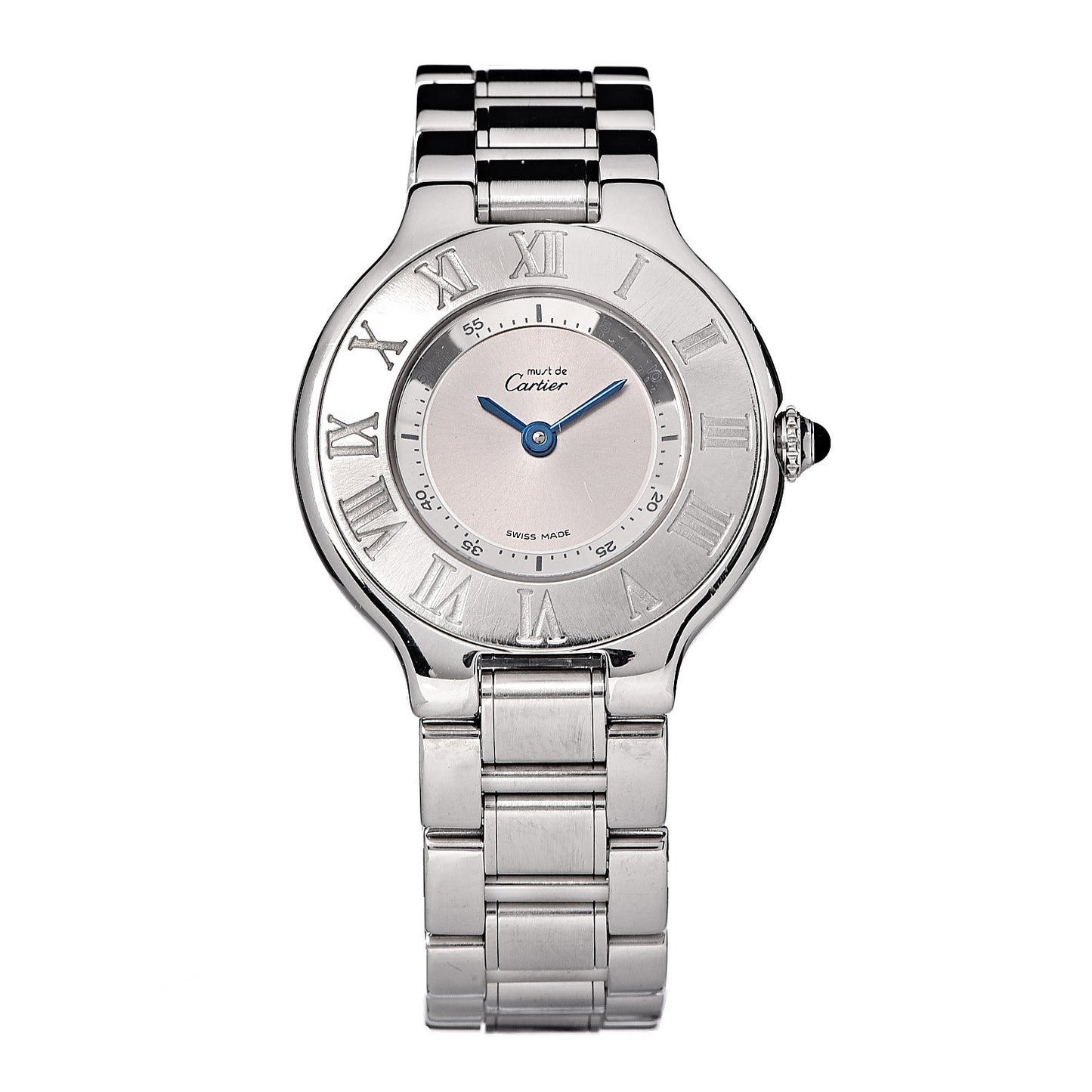 Stainless Steel 28mm Must De 21 Quartz Watch