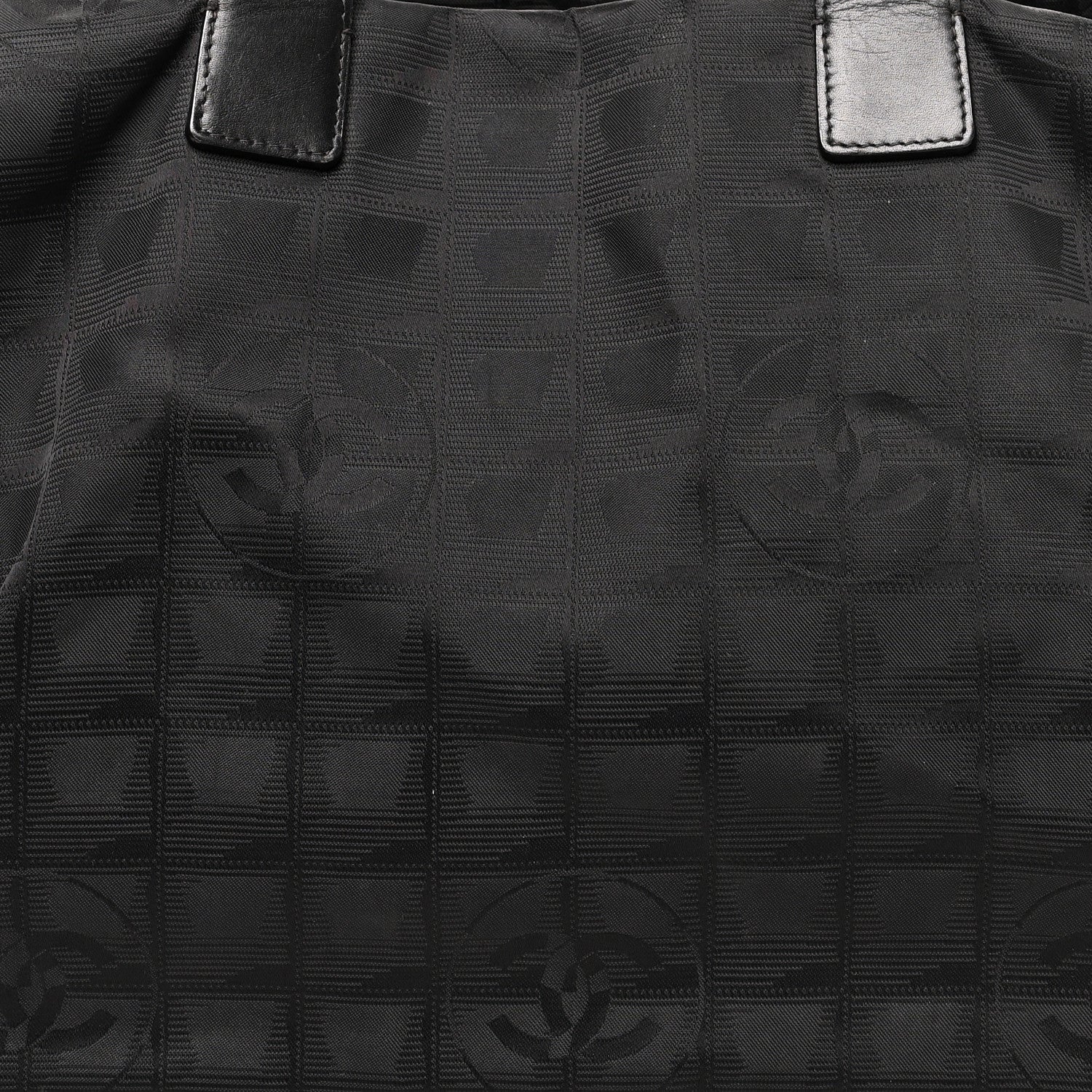 Chanel Nylon Medium Travel Tote Black 8 of 15