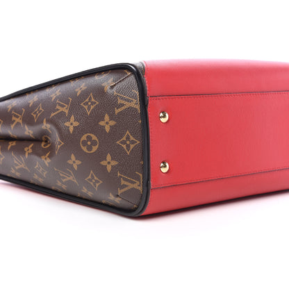 Louis Vuitton Calfskin Monogram Kimono Tote Cherry 8 of 11