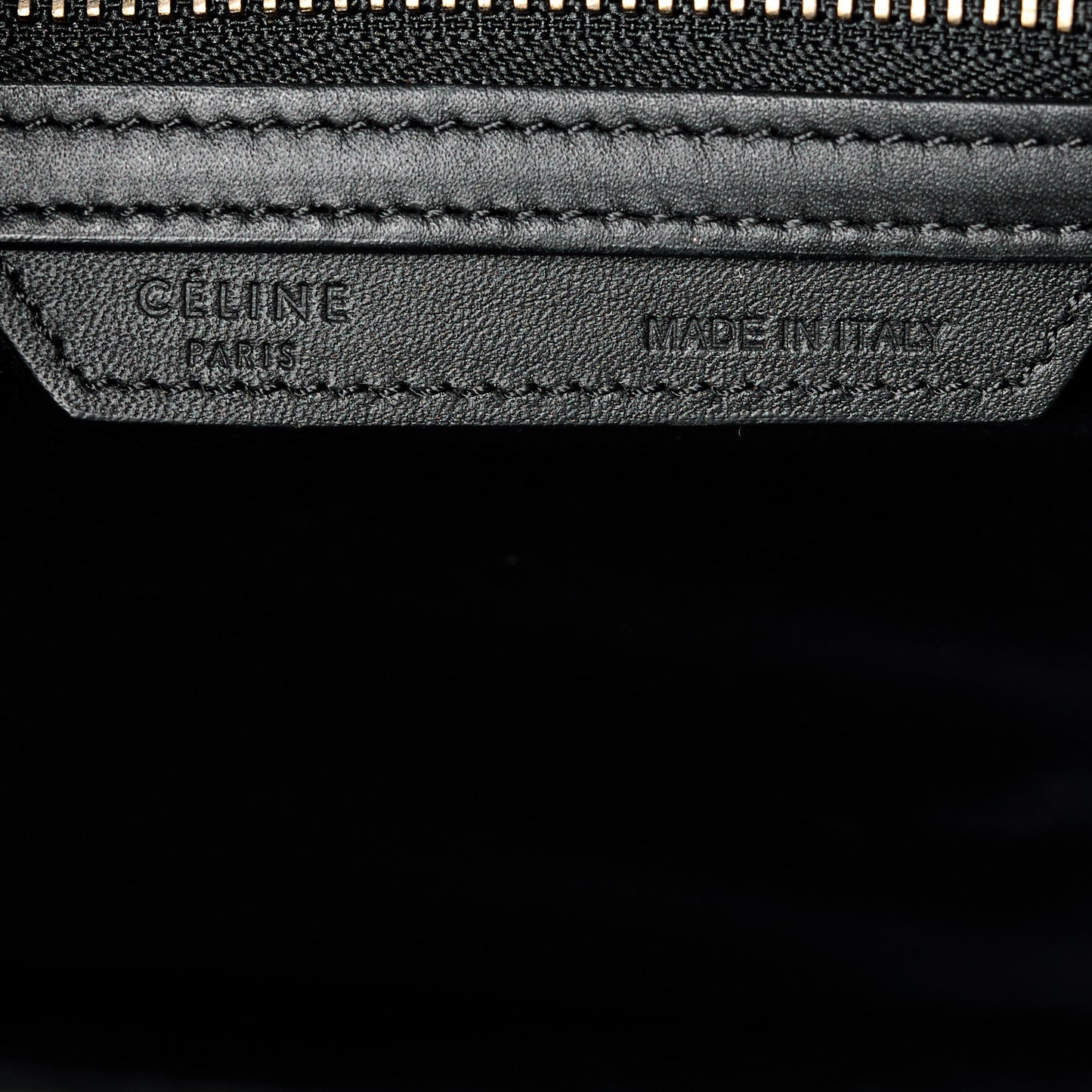 Smooth Calfskin Mini Luggage Black