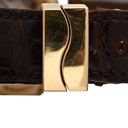 Breguet 18K Yellow Gold Alligator 39mm Marine Big Date Automatic Watch 5817BA/12/9V8 5 of 6