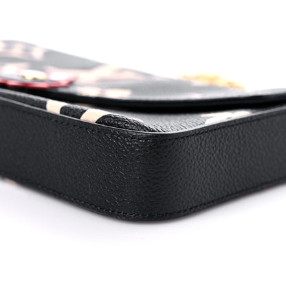 Louis Vuitton Empreinte Monogram Giant Crafty Pochette Felicie Black Crème 9 of 9