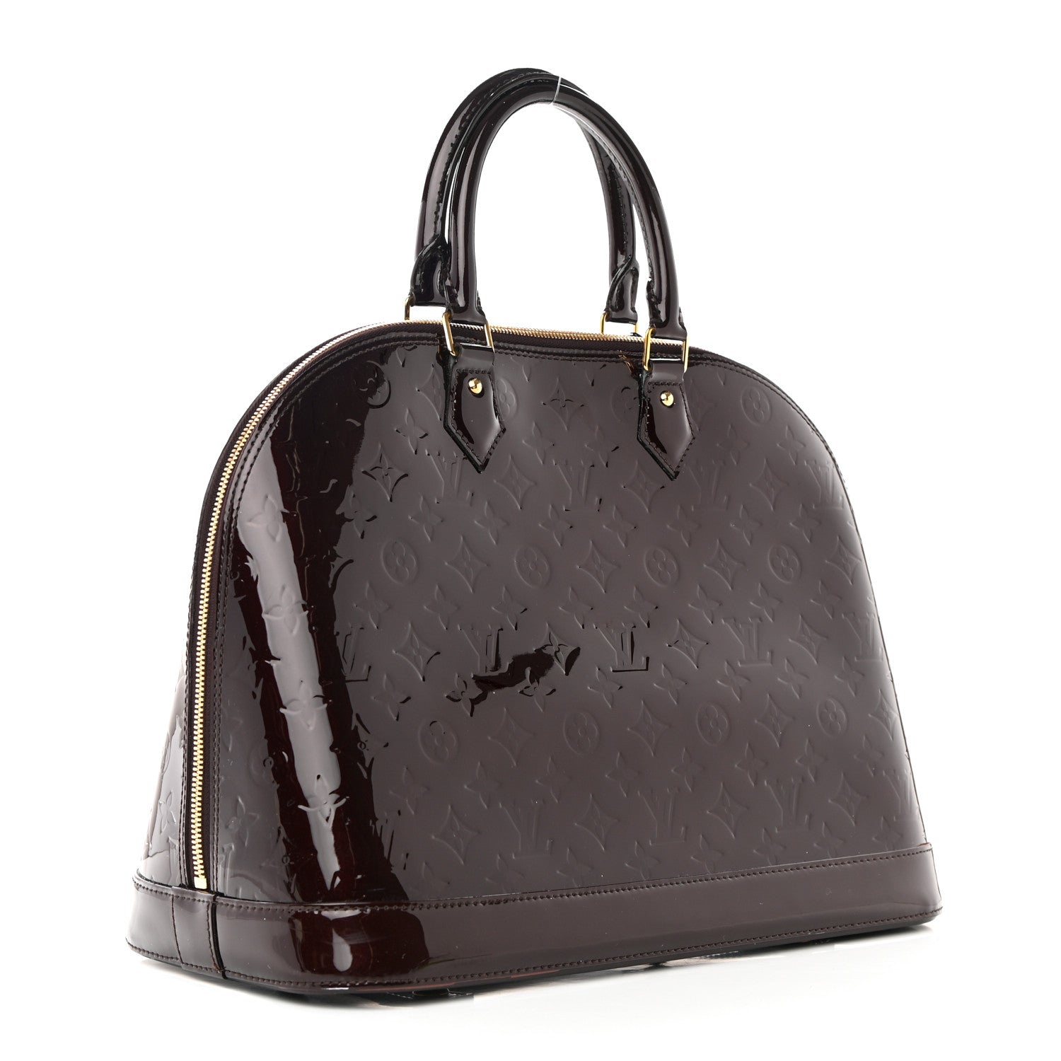 Louis Vuitton Vernis Alma GM Amarante 3 of 17