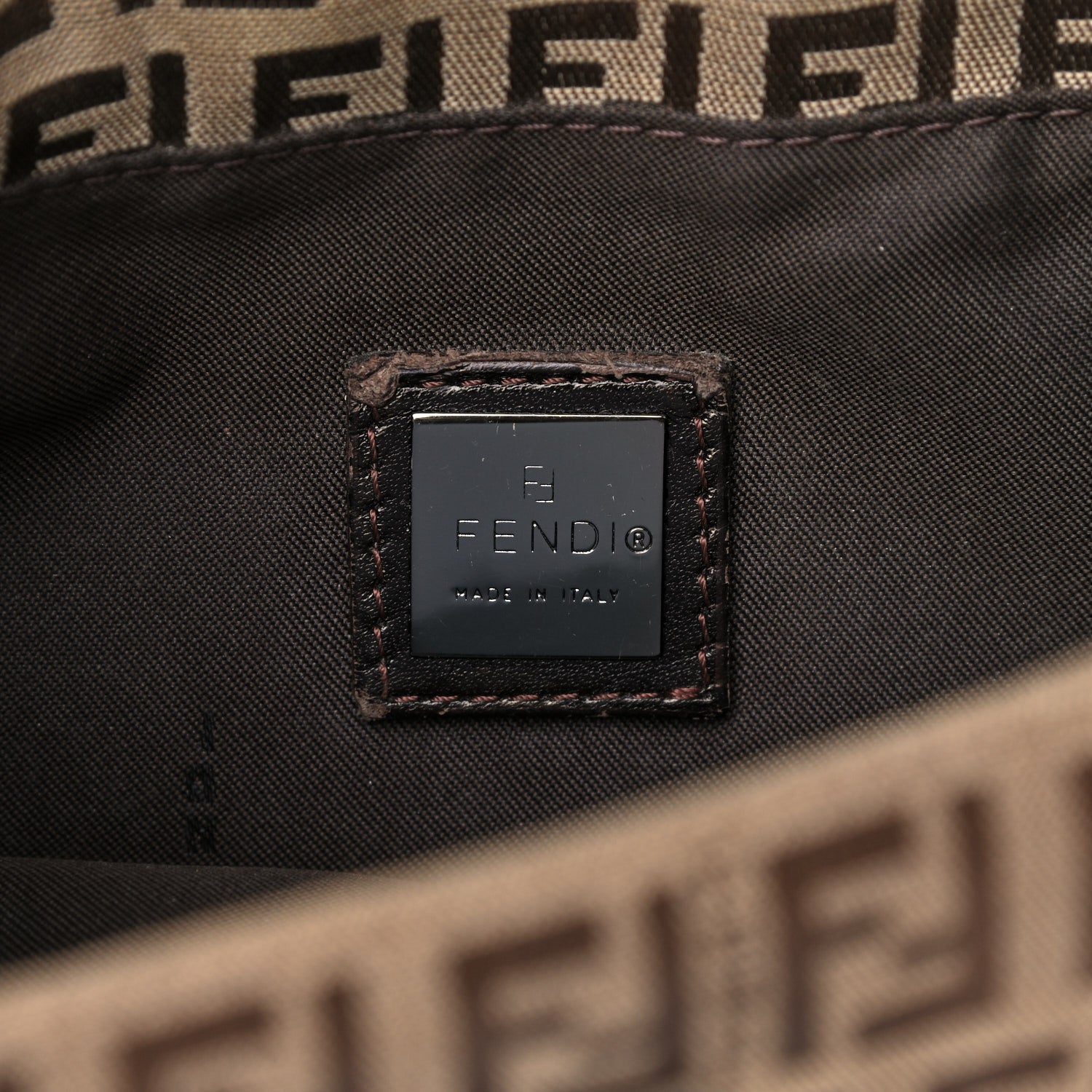 Fendi Zucchino Baguette Brown 8 of 20