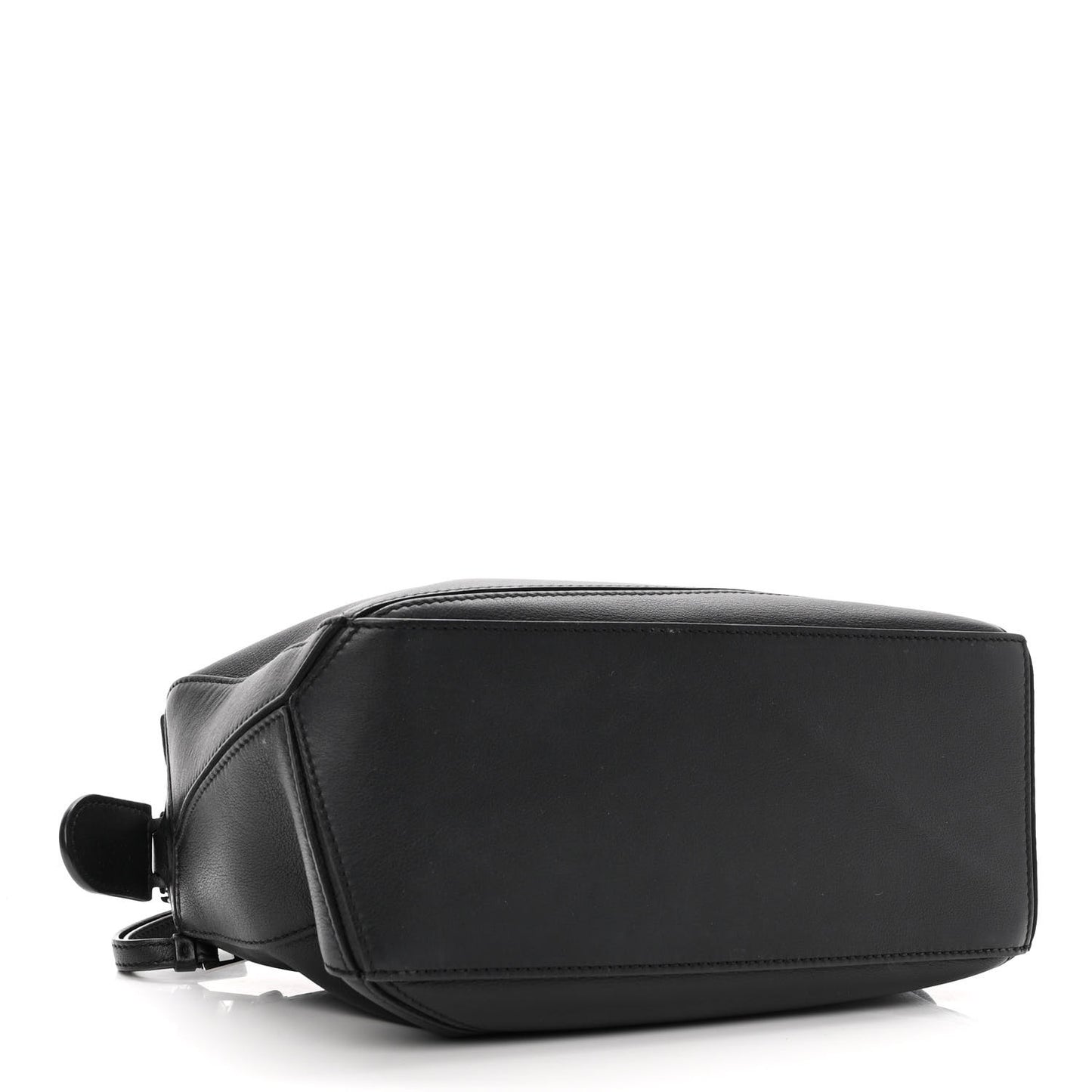 Calfskin Small Puzzle Bag Black