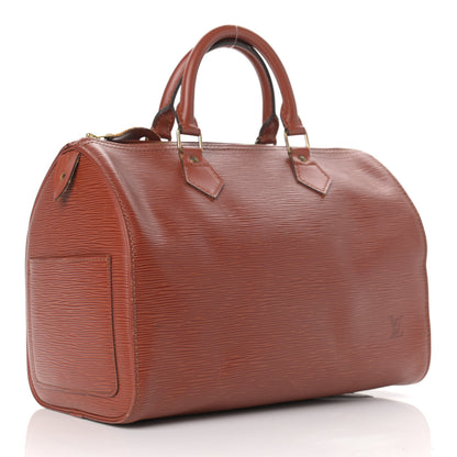 Louis Vuitton Epi Speedy 30 Kenyan Fawn 3 of 14
