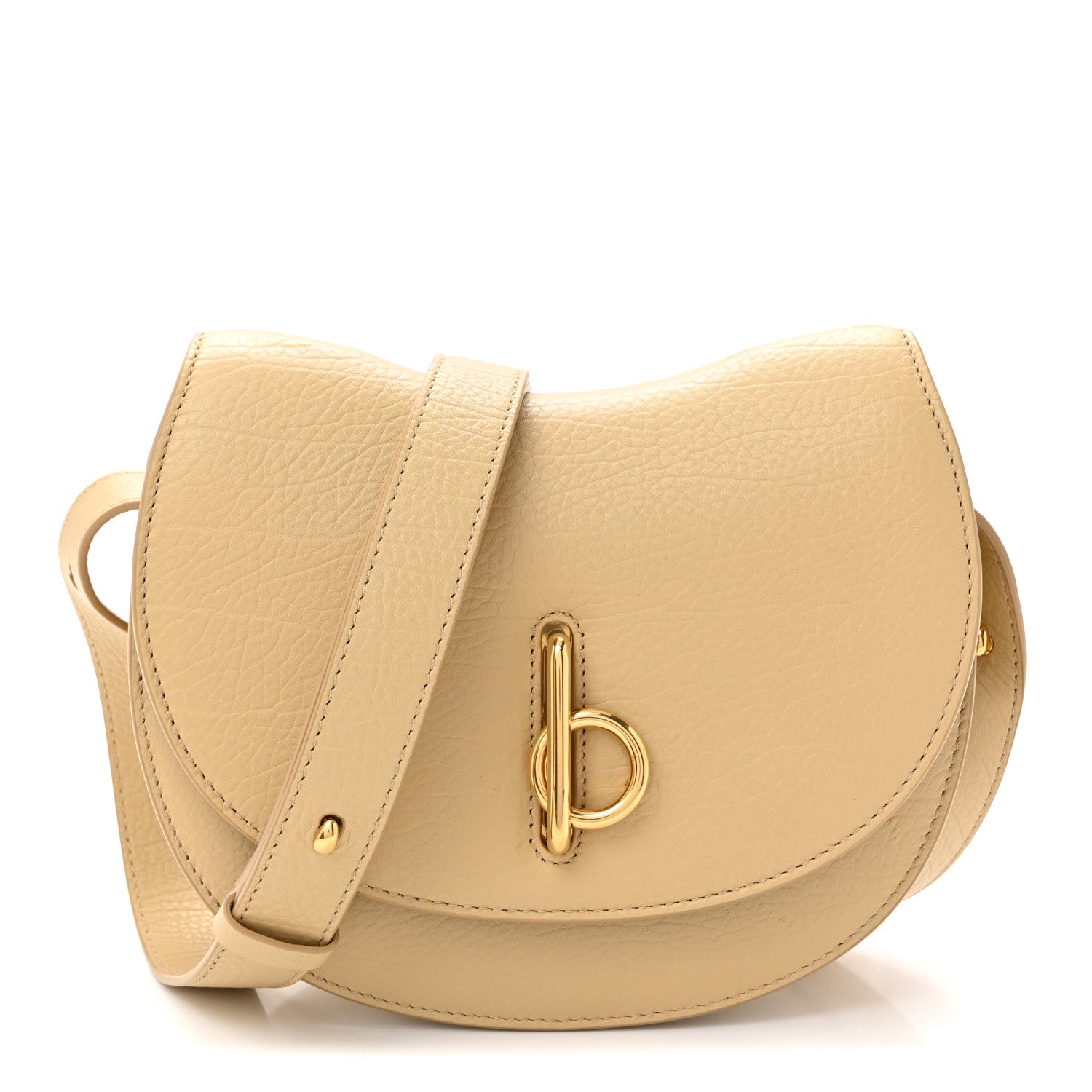 Burberry Calfskin Small Rocking Horse Crossbody Sand 1 of 9