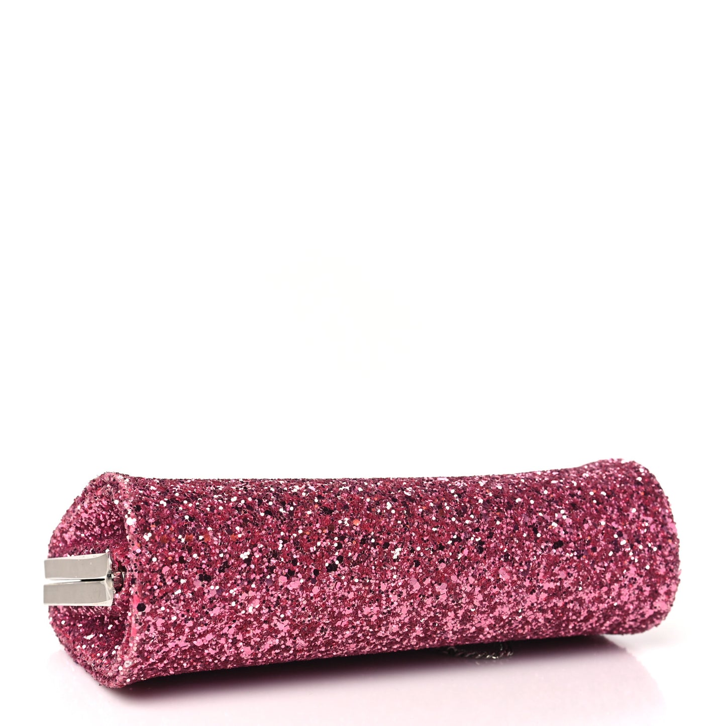 Coarse Glitter Clutch Pink
