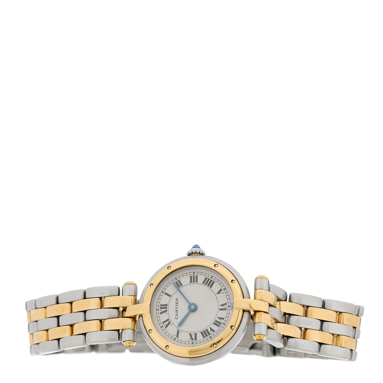 Cartier Stainless Steel 18K Yellow Gold 24mm Panthere Vendome Quartz Watch 2 of 4
