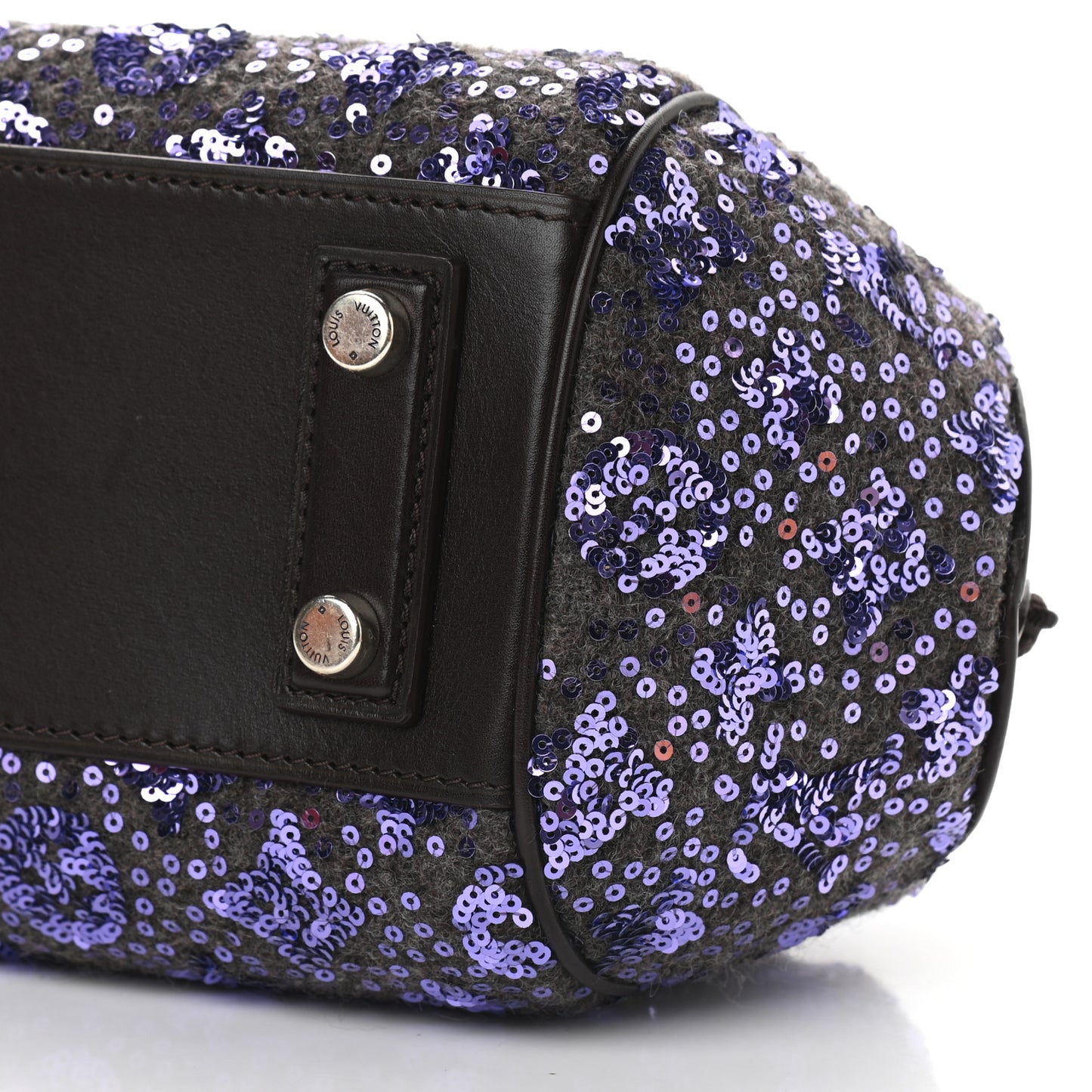 Sequin Monogram Sunshine Express Baby Purple
