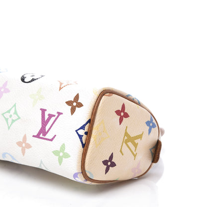 Louis Vuitton Monogram Multicolor Mini Sac HL Speedy White 6 of 8