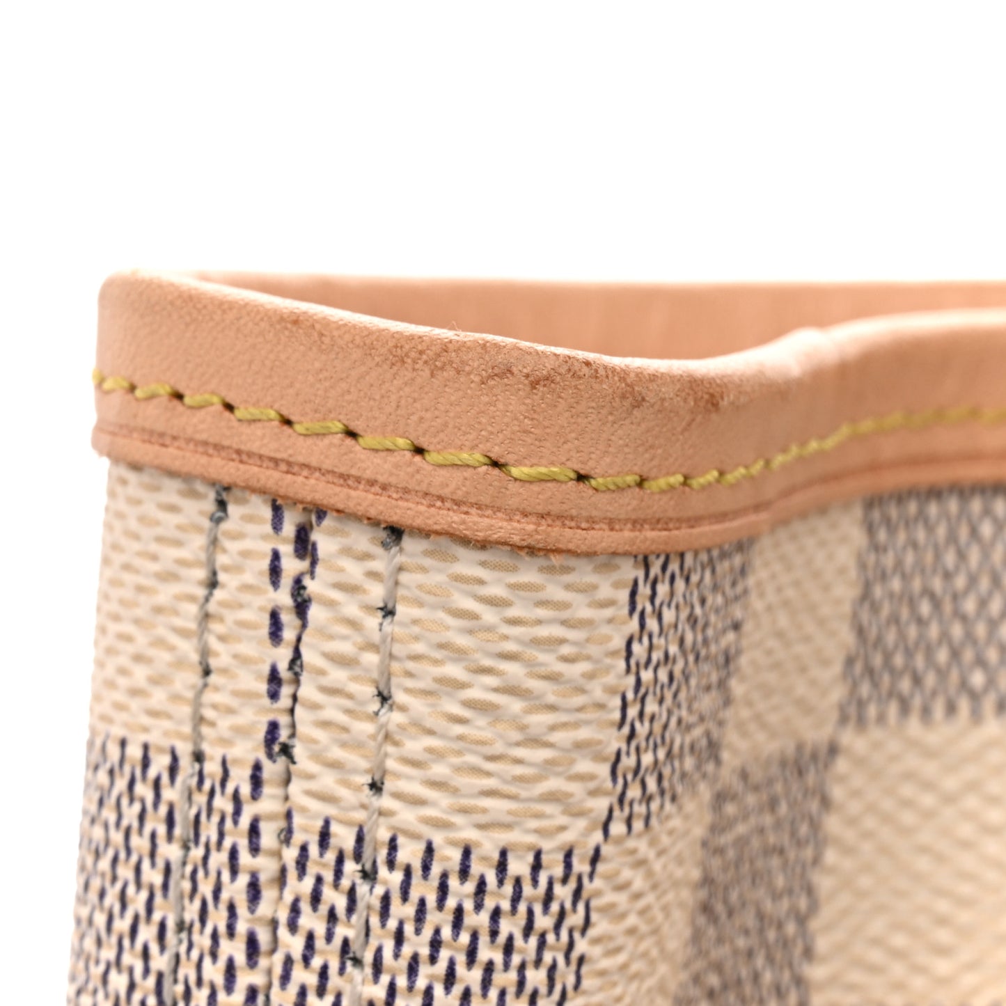 Damier Azur Neo Neverfull MM Rose Ballerine