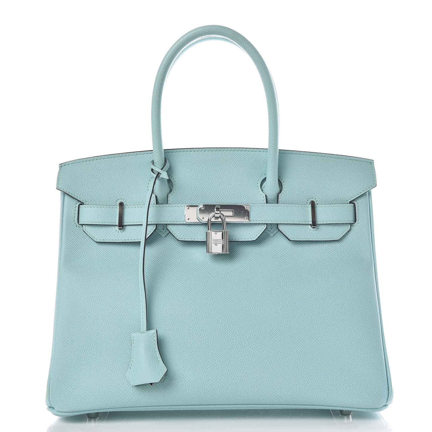 Epsom Birkin 30 Bleu Atoll