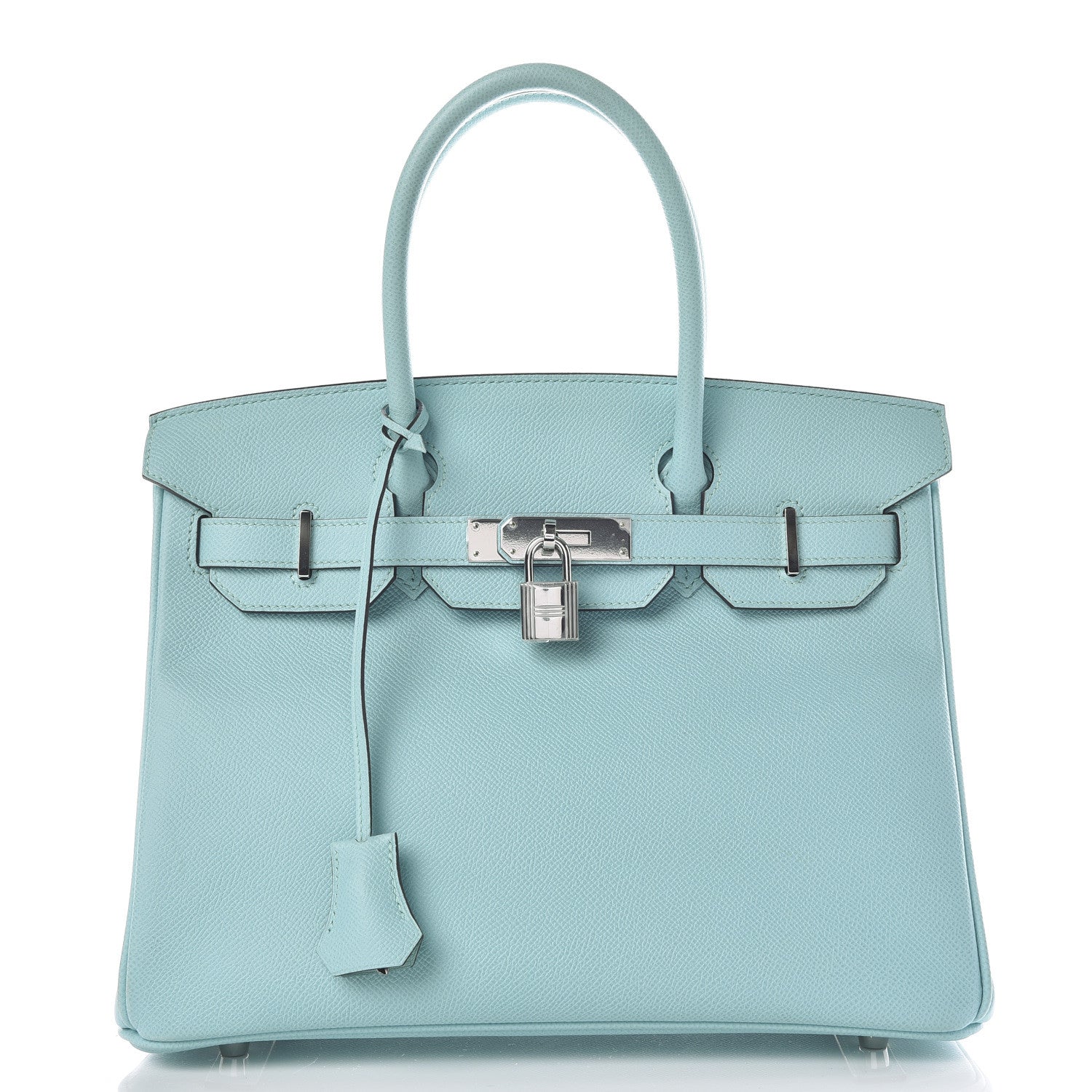 Hermes Epsom Birkin 30 Bleu Atoll 1 of 10
