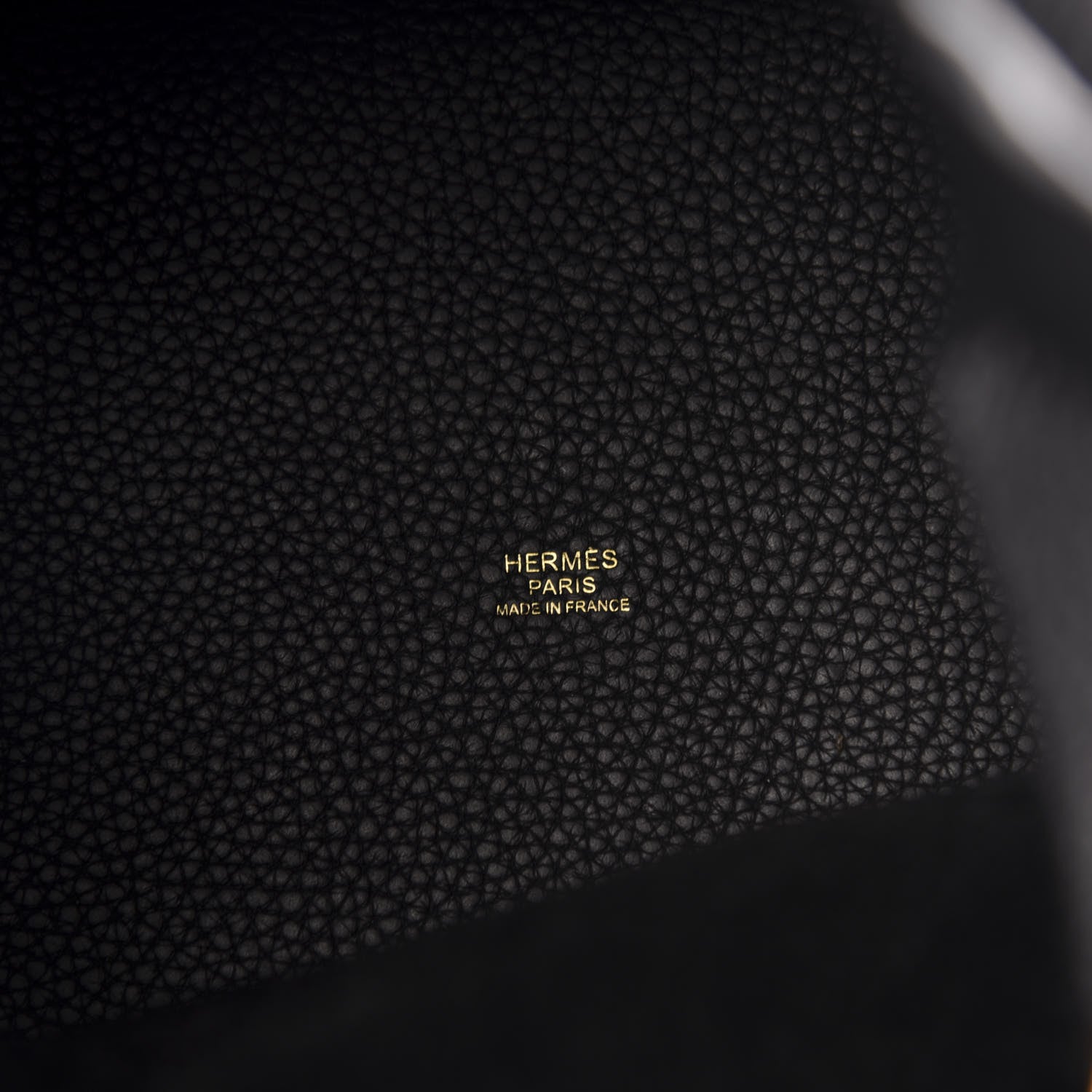 Hermes Taurillon Clemence Picotin Lock 22 MM Black 6 of 12