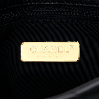 Chanel Lambskin Quilted Medium Chanel 19 Flap Navy Blue 6 of 10
