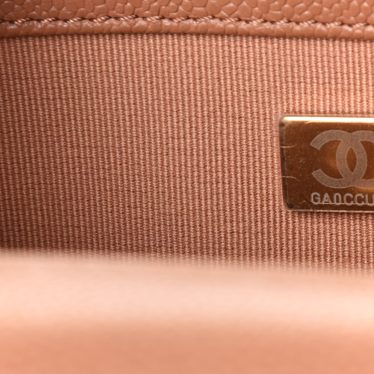 Chanel Caviar Quilted Small Boy Flap Brown 6 of 9