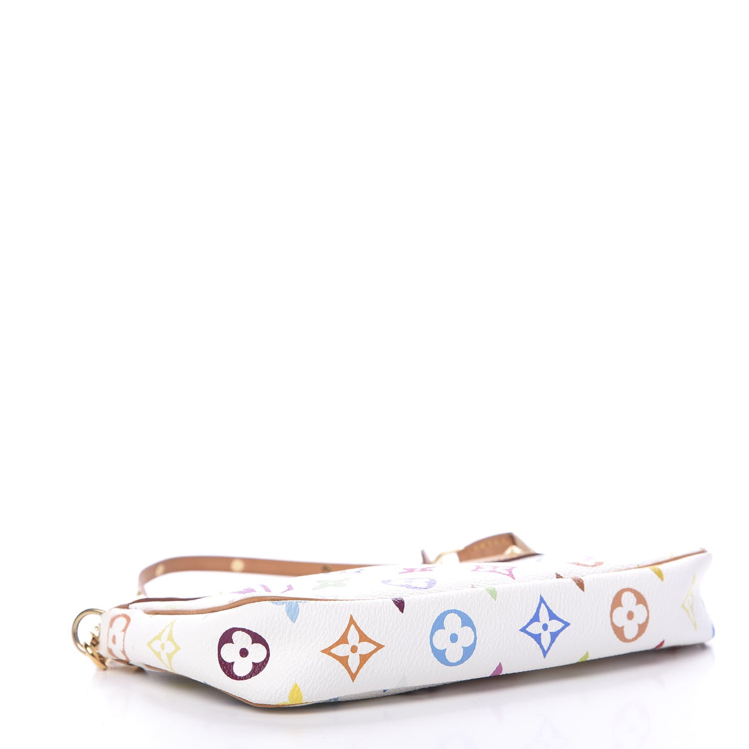 Louis Vuitton Monogram Multicolor Pochette Accessories White 3 of 13