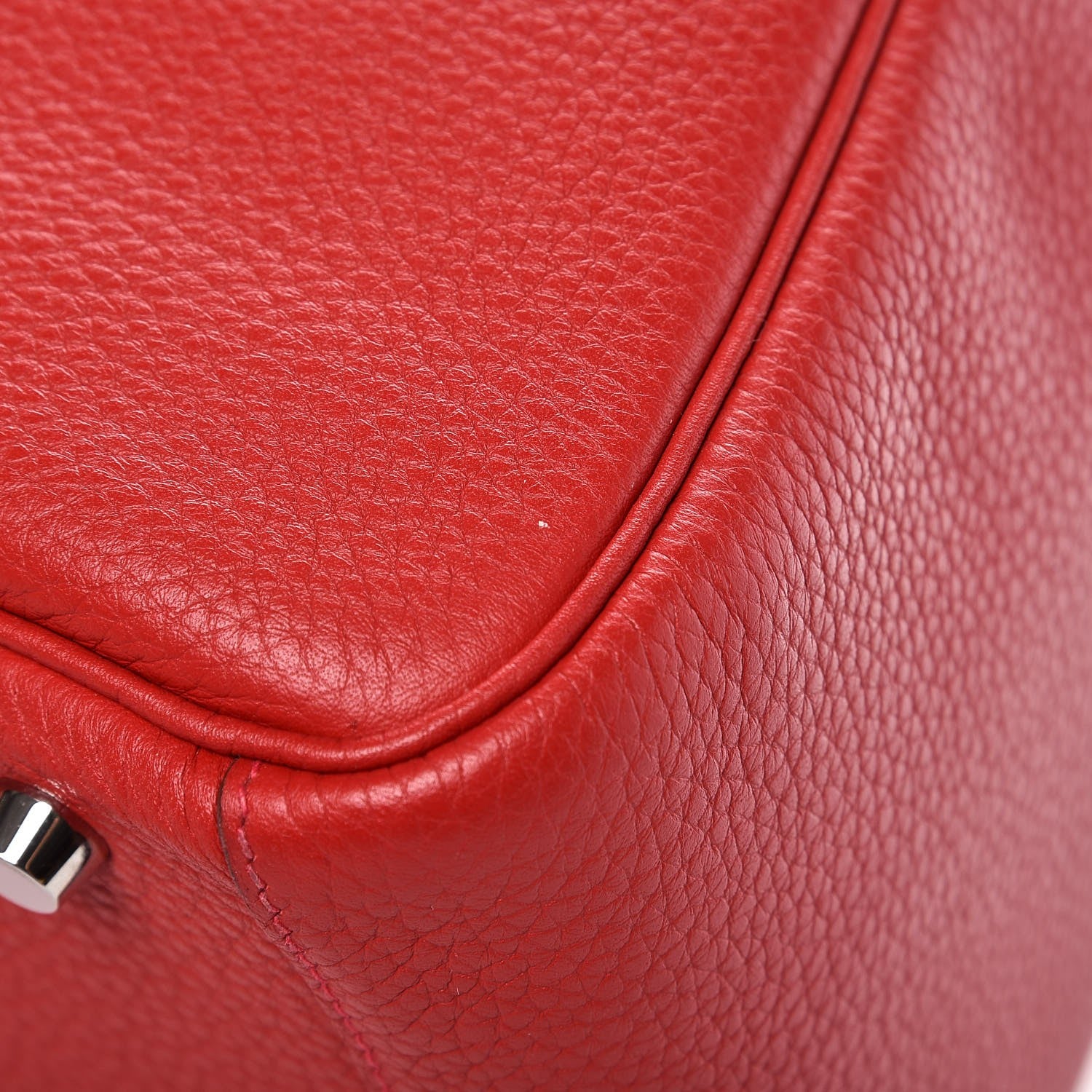 Hermes Taurillon Clemence Lindy 30 Rouge Casaque 14 of 14
